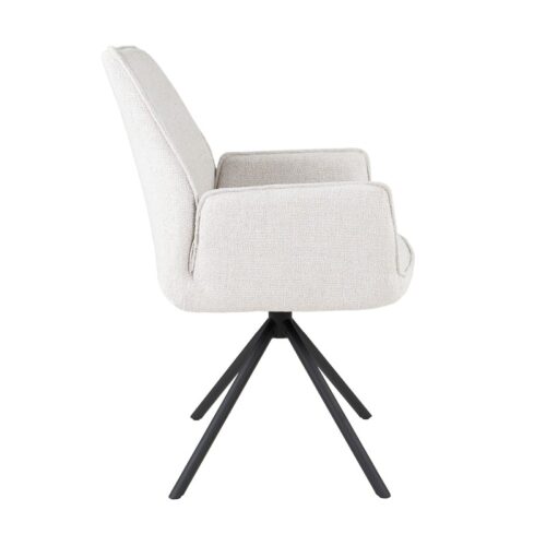 Eetkamerstoel Lex - Wit (showroom model) - Afbeelding 3