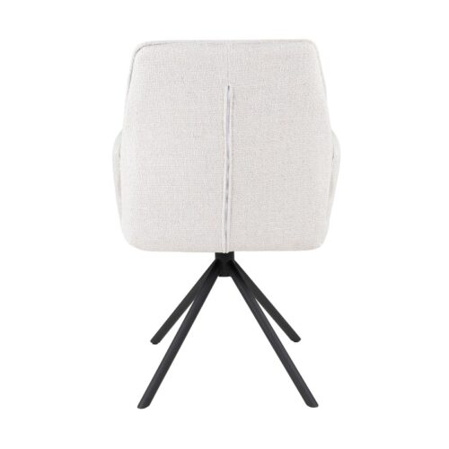Eetkamerstoel Lex - Wit (showroom model) - Afbeelding 4