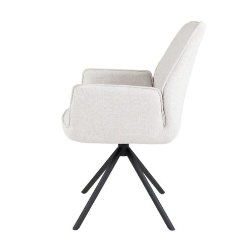 Eetkamerstoel Lex - Wit (showroom model) - Afbeelding 5