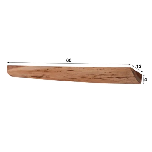 Wandplank Edge Acaciahout - Set van 3 stuks - Afbeelding 3