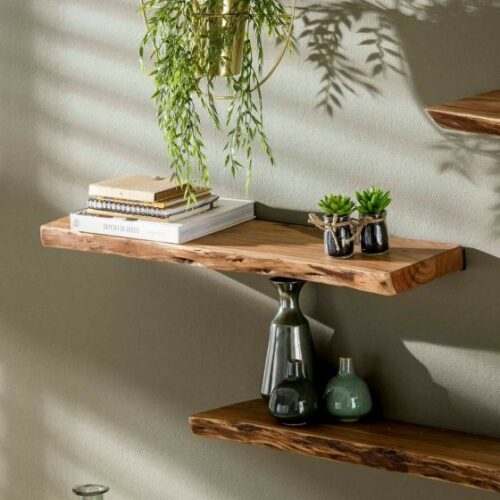 Wandplank Edge Acaciahout - 120cm - Afbeelding 6