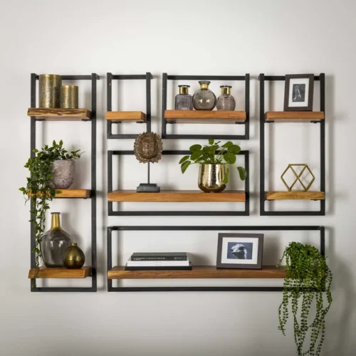 Wandplank Edge Acaciahout - 20cm - Afbeelding 2