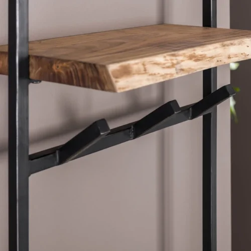 Kapstok Air Solid met 6 haken en Plank - Afbeelding 3