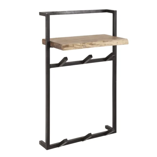 Kapstok Air Solid met 6 haken en Plank - Afbeelding 4