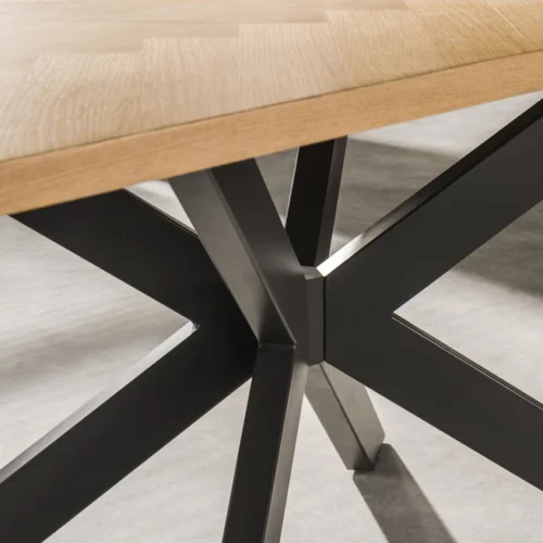Eettafel Fine Visgraat 200cm - Naturel Eiken - Afbeelding 5