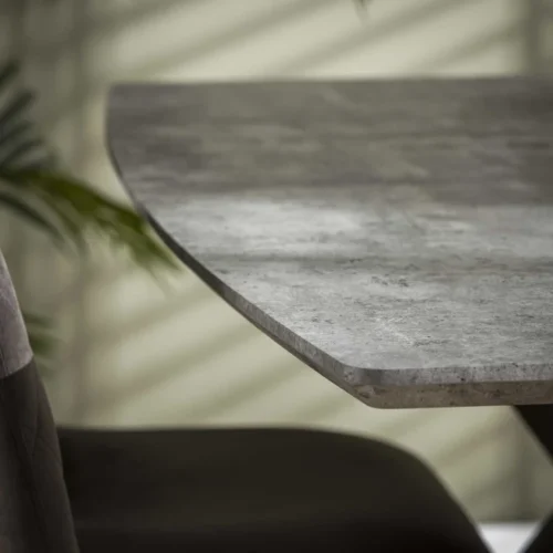 Eetkamertafel Dreams Betonlook - 160 cm - Afbeelding 3