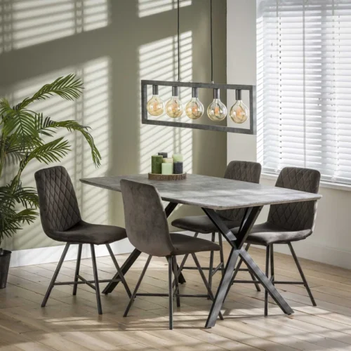 Eetkamertafel Dreams Betonlook - 160 cm