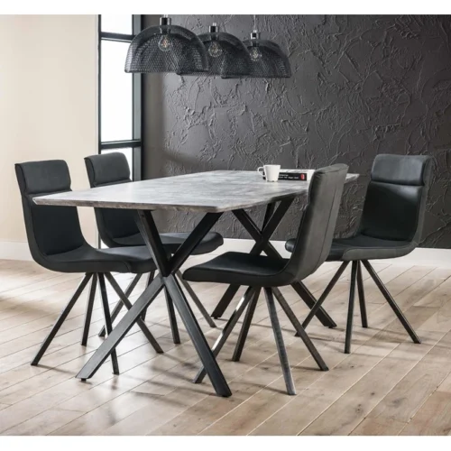 Eetkamertafel Dreams Betonlook - 190 cm - Afbeelding 4