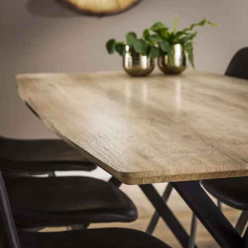 Eetkamertafel Dreams Eikenlook - 160 cm - Afbeelding 3