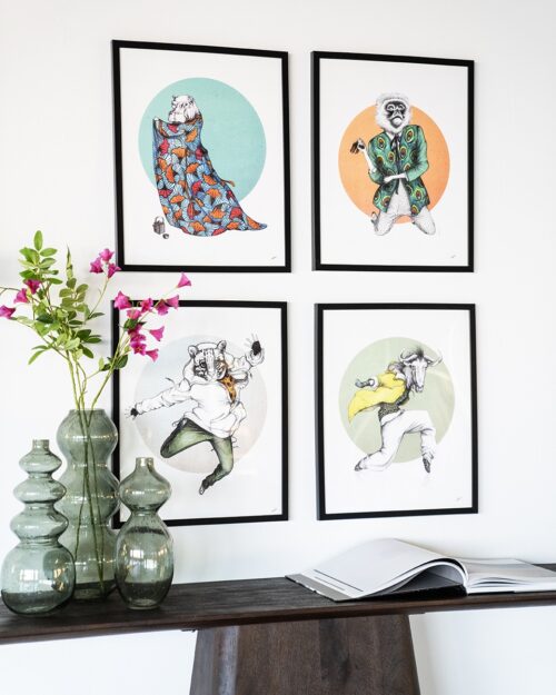 Art Print Ocelot - zelf samenstellen - Afbeelding 4