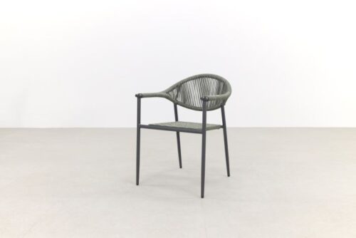 Tuinstoel Comfort met armleuning - Groen - Afbeelding 3