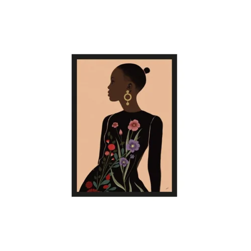 Art Print Flower Lady - zelf samenstellen