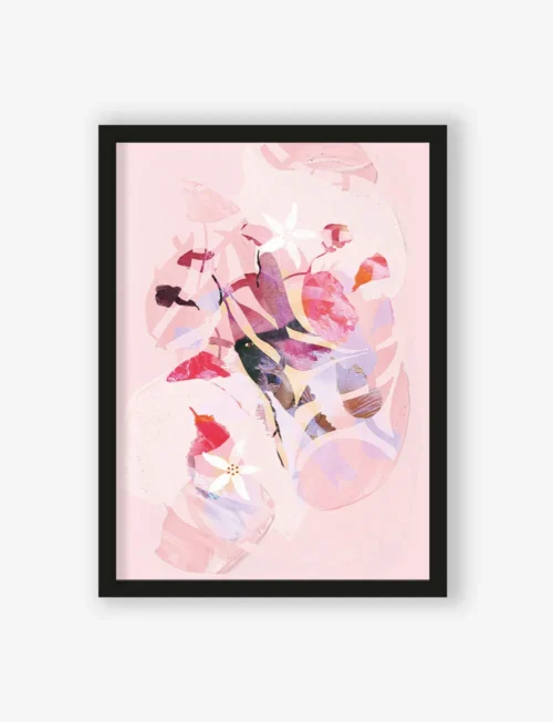 Art Print Vogel Roze - zelf samenstellen - Afbeelding 2