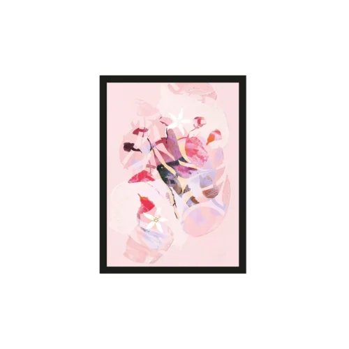 Art Print Vogel Roze - zelf samenstellen