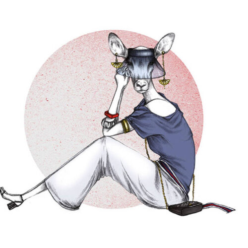 Art Print Antelope - zelf samenstellen - Afbeelding 2