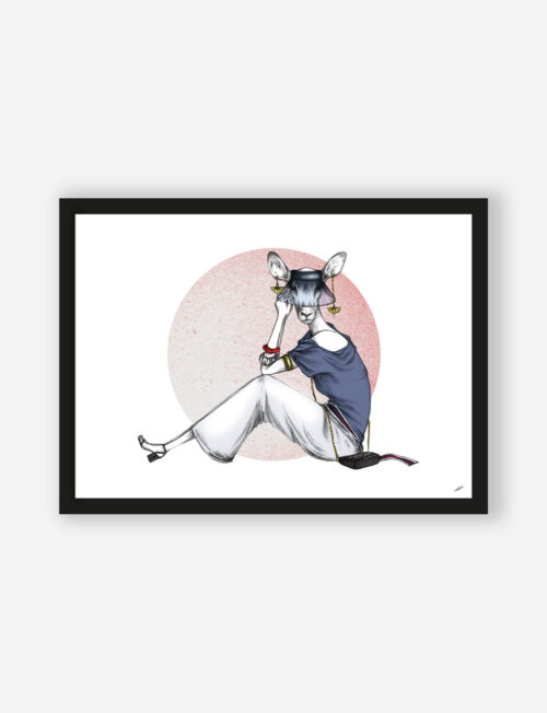Art Print Antelope - zelf samenstellen - Afbeelding 4