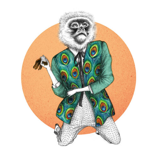 Art Print Monkey - zelf samenstellen - Afbeelding 2