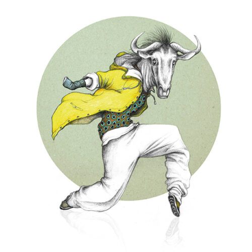 Art Print Wildebeast - zelf samenstellen - Afbeelding 2