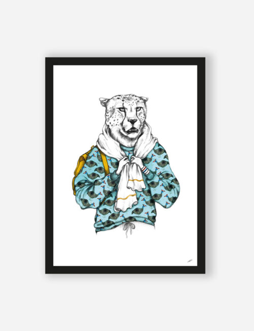 Art Print Cheetah - zelf samenstellen - Afbeelding 4