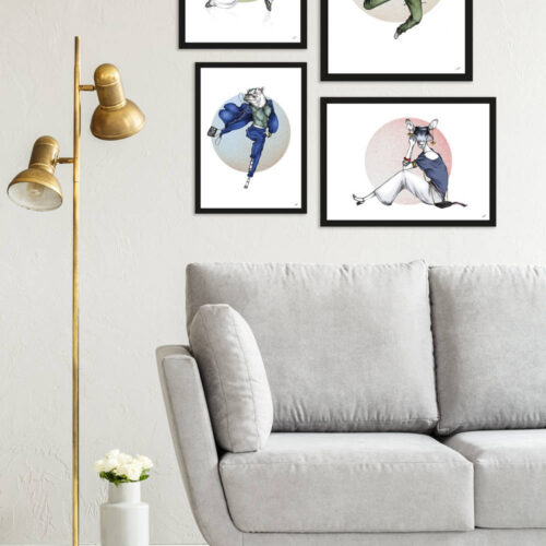 Art Print Antelope - zelf samenstellen - Afbeelding 3