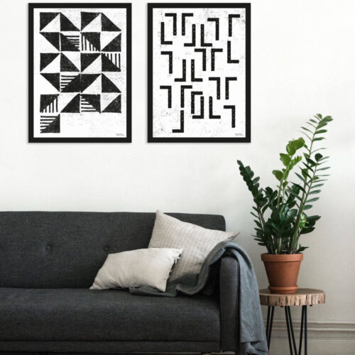 Art Print Triangle  - zelf samenstellen - Afbeelding 4