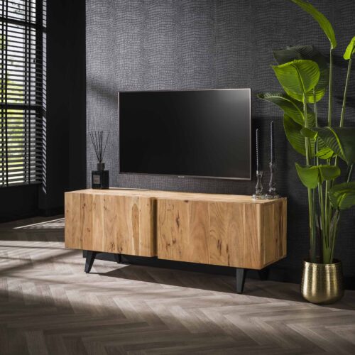 Dressoir Block Massief Acaciahout 180cm - Naturel - Afbeelding 6