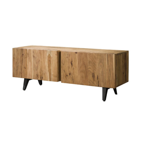 Dressoir Block Massief Acaciahout 180cm - Naturel - Afbeelding 9