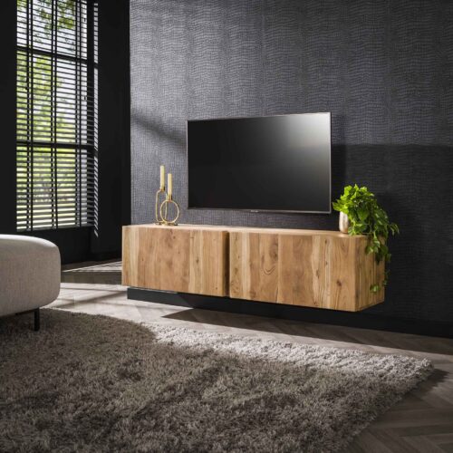 Dressoir Block Massief Acaciahout 180cm - Naturel - Afbeelding 11
