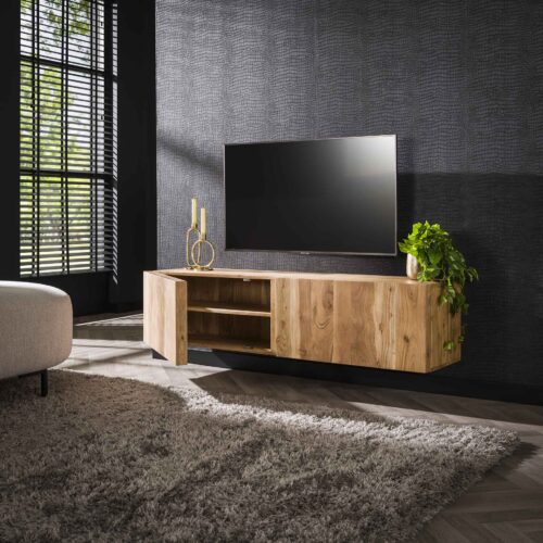 Dressoir Block Massief Acaciahout 180cm - Naturel - Afbeelding 12