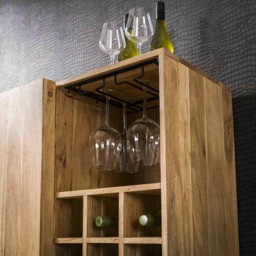 Dressoir Block Massief Acaciahout 180cm - Naturel - Afbeelding 18