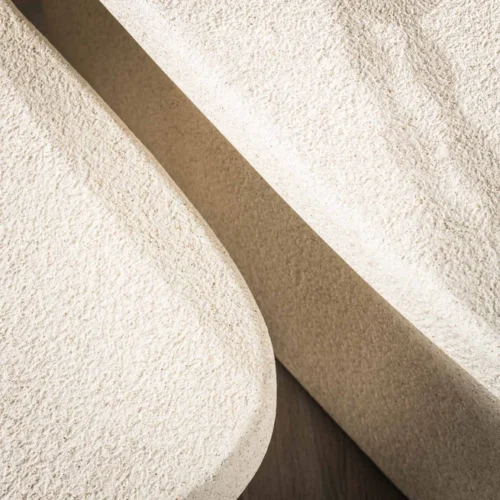 Organische Salontafel Stone Organic XL Set van 2 stuks - Wit - Afbeelding 2