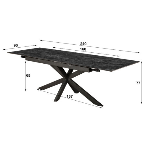Dressoir Block Massief Acaciahout 180cm - Naturel - Afbeelding 45