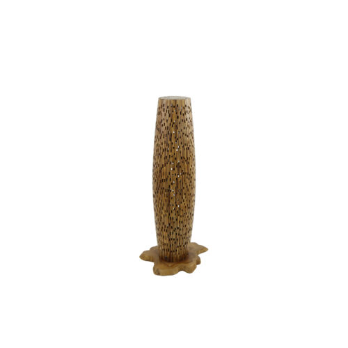Vloerlamp Bars Small 104cm 2 lampen Teakhout - Afbeelding 7