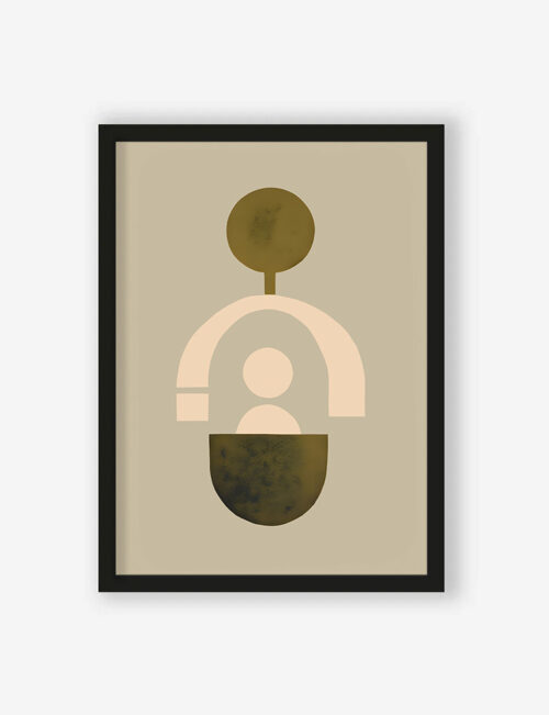 Art Print Forma 2 Beige - zelf samenstellen - Afbeelding 2