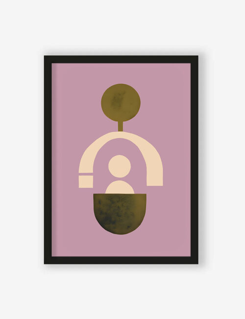 Art Print Forma 2 Lilac - zelf samenstellen - Afbeelding 2