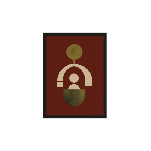 Art Print Forma 2 Red - zelf samenstellen