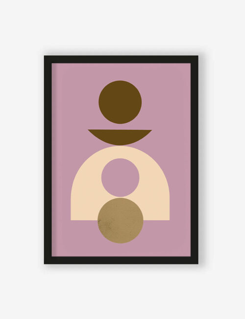 Art Print Forma 4 Lilac - zelf samenstellen - Afbeelding 2