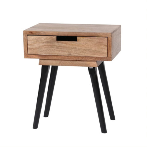 Nachtkastje Quadro Acaciahout Naturel - Afbeelding 6