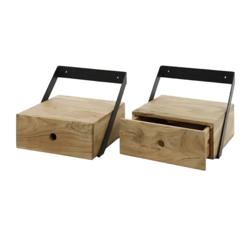 Hangend Nachtkastje Strip - Set van 2 Stuks - Afbeelding 4