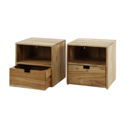 Hangend Nachtkastje Flat - Set van 2 Stuks - Afbeelding 4