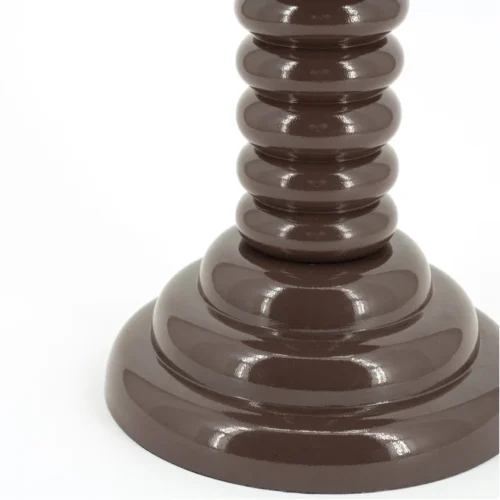 Ronde Bijzettafel Basco 47cm - Bruin - Afbeelding 3
