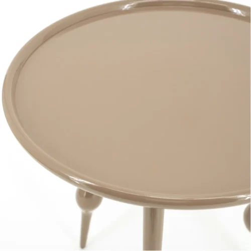 Ronde Bijzettafel Birdy 47cm - Bruin - Afbeelding 2