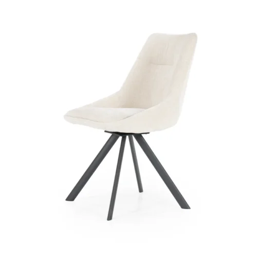 Draaibare Eetkamerstoel Bliss - Beige - Afbeelding 7