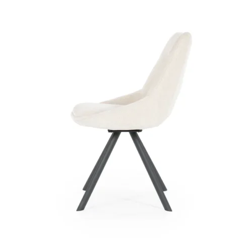 Draaibare Eetkamerstoel Bliss - Beige - Afbeelding 6