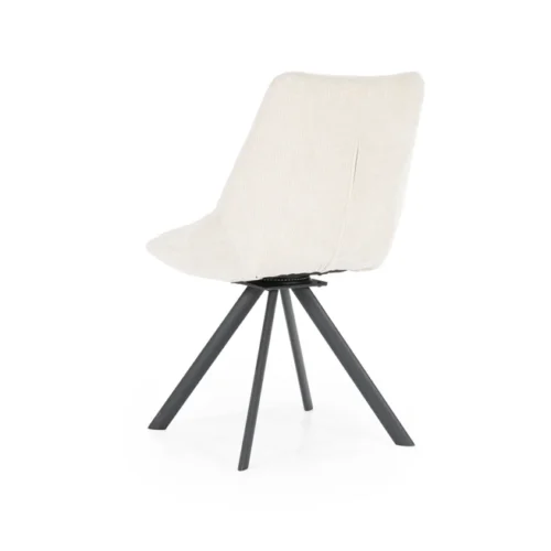 Draaibare Eetkamerstoel Bliss - Beige - Afbeelding 4