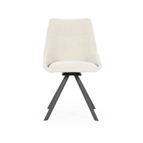 Draaibare Eetkamerstoel Bliss - Beige - Afbeelding 2