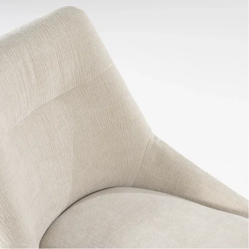 Draaibare Eetkamerstoel Bliss - Beige - Afbeelding 8