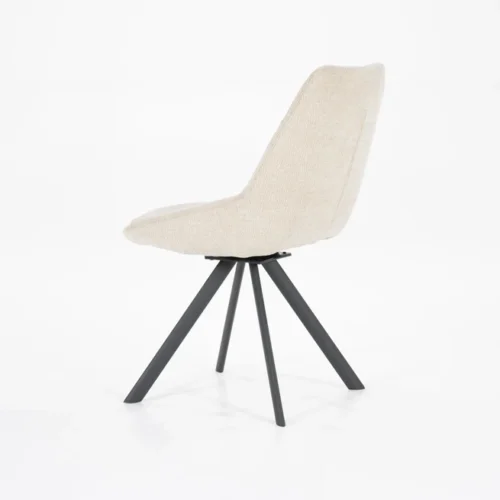 Draaibare Eetkamerstoel Bliss - Taupe - Afbeelding 5