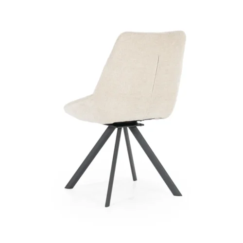 Draaibare Eetkamerstoel Bliss - Taupe - Afbeelding 4