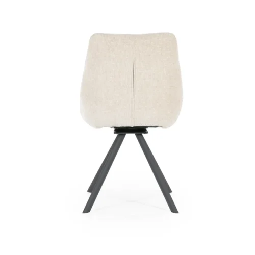 Draaibare Eetkamerstoel Bliss - Taupe - Afbeelding 3